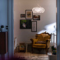 FN138007R1_25 Foscarini Caboche Plus SP M люстра дизайнерская серый — фото 2