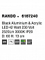 6167240 RANDO Novaluce светильник LED 42W 2520Lm 3000K IP20