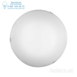 A1306.12LED.5 Kolarz Moon потолочный светильник круглый с серебристой окантовкой
