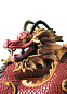 1009235 Lladro Majestic Dragon фарфоровая фигурка дракона с извивающимся телом — фото 1