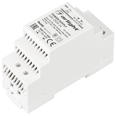 031085 Arlight блок питания ARV-DR30-24 (24V, 1.25A, 30W)