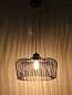 Modern Wire Cage Dome Black Hanging Pendant Light подвесной светильник FOS Lighting WireMesh-U-HL1