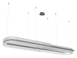 747/S220x50 Italamp Rhea подвесной светильник из стеклянных четырёхгранников