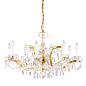 LU 2215/8 MT-gold/A Maria Theresia Orion подвесная хрустальная люстра — фото 4