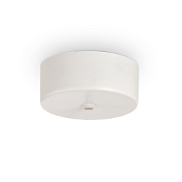 244235 Ideal lux Rosoni потолочная база для подвесного светильника белого цвета