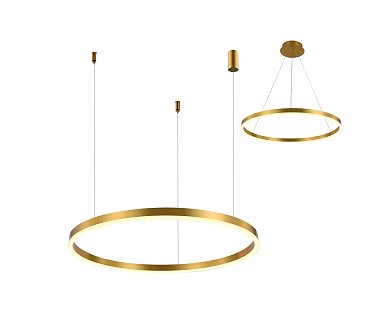 Подвесной светильник Kink Light Тор латунь d40 08212,36A(3000K)