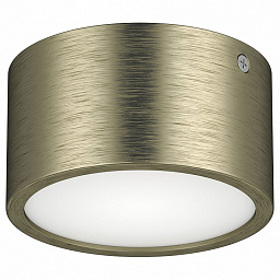 211911 Lightstar Zolla cyl led-rd накладной потолочный светильник круглой формы бронзового цвета