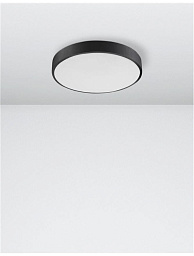 9001531 Nova Luce Hadon потолочный светильник с круглым корпусом и матовым рассеивателем
