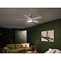 56" Salvo 5 Blade LED Indoor Ceiling Fan White люстра-вентилятор 330045WH Kichler — фото 4