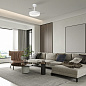 9012 Mantra NISEKO FAN светильник с вентилятором 45W 5000lm 2700-5000K — фото 2