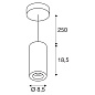 SLV 1004247 NUMINOS M PD TRIAC светильник подвесной 20Вт с LED 2700K, 1935лм, 36°