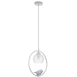 A2150SP-1WG Arte Lamp GEMELLI подвесной светильник с кольцом и стеклянным плафоном