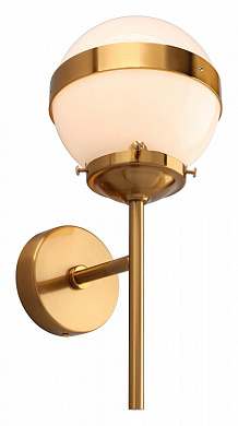 бра с цилиндрическим плафоном бронза