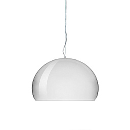 09035XX Kartell FL-Y подвесная люстра куполообразной формы хромированного оттенка