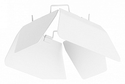 202436 Lightstar Rullo потолочный плафон металлический с лепестковыми элементами белый