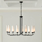 Truby 9 Light Chandelier Black люстра 52481BK Kichler — фото 5