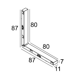 SL19 - CONNECTOR 48V - V90° Delta Light FINTO