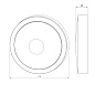 Уличный светильник Circle Elektrostandard a048702 — фото 3