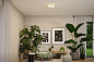 71259 Paulmann Atria Shine Угловой светильник IP44 298x298 мм, 15,7 Вт, 2100 лм, белый, под дерево — фото 3