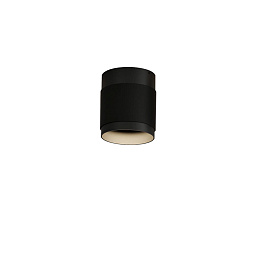 P3989100NN ACB Iluminacion Lux потолочный светильник цилиндрической формы, чёрный корпус, IP20