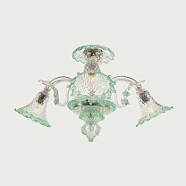 Apollo Ceiling Lamp Зеленый / 3 / Хром