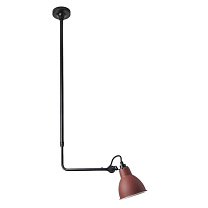 LAMPE GRAS N&deg; 313 - plafonnier/Rouge