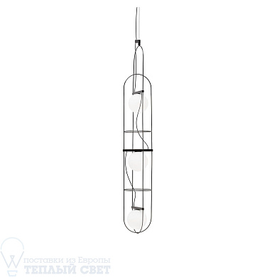 подвесной светильник с белым абажуром и металлическим каркасом