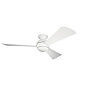 54" Sola Fan Matte White люстра-вентилятор 330152MWH Kichler — фото 4