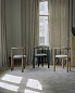 41811ELPL080 New Works Bukowski Chair, Black / Pur lin LI 419 80 — фото 6