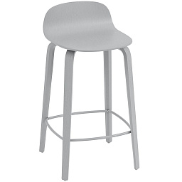16132 Muuto Visu барный стул серый высота 65 см