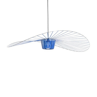 L0020309 VERTIGO Petite Friture Подвесной светильник геометрический сферический средний синий