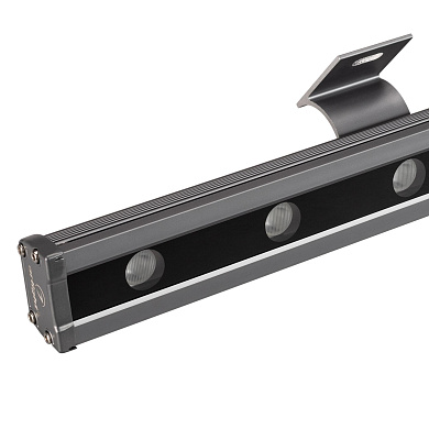 027282 Arlight Светодиодный прожектор AR-LINE-1000L-48W-24V RGB-Day4000 (Grey, 15x45 deg, DMX512)