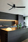 Люстра-вентилятор Faro Barcelona Punt TUB M Ø1320, 3 лопасти, DC-мотор, CCT LED 18 Вт, CCT 3000/4200/6500 K — фото 5