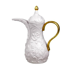 0004615-702 Villari Taormina кофейник с золотыми элементами