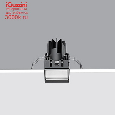 QK20 Laser Blade L iGuzzini Minimal 1 cell - Wall Washer - LED - Black