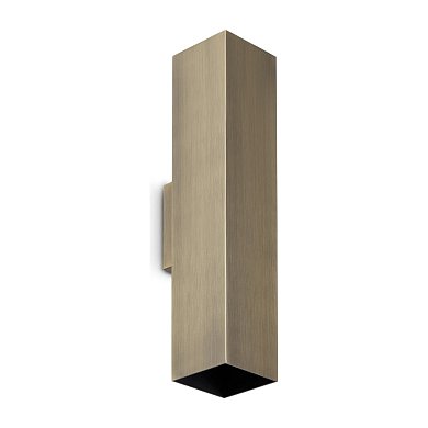 Настенный светильник Look AP2 SQUARE D60 H300 Ideal Lux 370392, бронза