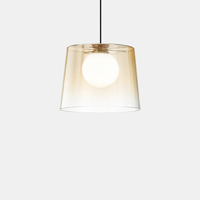271316 Ideal Lux FADE SP1 AMBRA подвесной светильник янтарь