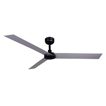 CRUISER XL Black/Aluminium fan Wall Control black 2700K