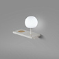 01009A Faro NIKO LED Right white wall lamp настенный светильник матовый белый — фото 1