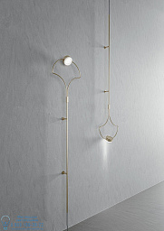 7388/A1 MM lampadari 1920 настенный светильник с дугообразными кронштейнами и направленными вниз лампами
