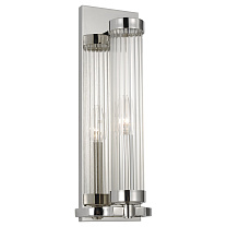 Demi Sconce полированный никель с прозрачным стеклом