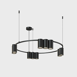 DK4065-BK Denkirs Orbit подвесная люстра с кольцевыми модулями