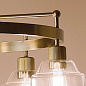 Eastmont 5 Light Chandelier Brushed Natural Brass and Walnut Wood люстра 52403BNB Kichler — фото 6