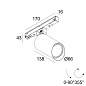 M20/M26H - SPY 66 WALLWASH 927 MDL W белый Delta Light трековый светильник — фото 1