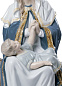 1008479 Lladro Our Lady фарфоровая статуэтка Девы Марии с короной — фото 3
