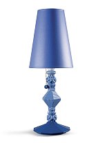 Настольная лампа Belle de Nuit Lladro, синяя