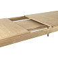 10058061 GUBI S-Table Обеденный стол раздвижной 95x220 см, дуб — фото 2