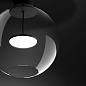 CA090DWHWDI Linea Light Cristalbolla 34 PL LED потолочный светильник со стеклянным диффузором белый — фото 2