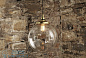 Laguna Подвесной светильник ручной работы из стекла Mullan Lighting MLBP008ANTBRS