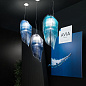 Slamp Avia SP M подвесной светильник культовый бирюзовый AVISM00TRQ01T00000EU — фото 3